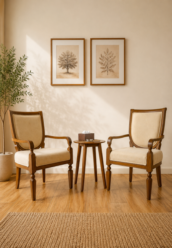 A PERFECTLY BALANCED CENTERPIECE FOR INTIMATE GATHERING